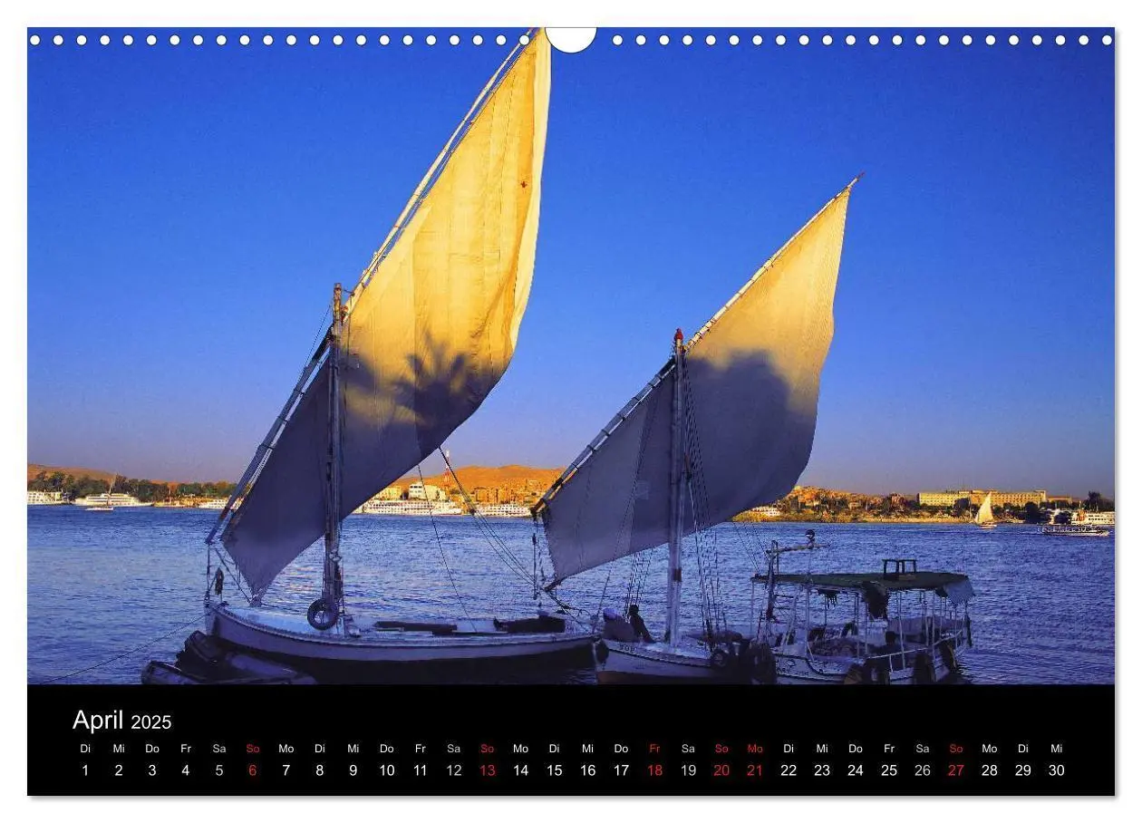Bild: 9783435821136 | Ägypten (Wandkalender 2025 DIN A3 quer), CALVENDO Monatskalender