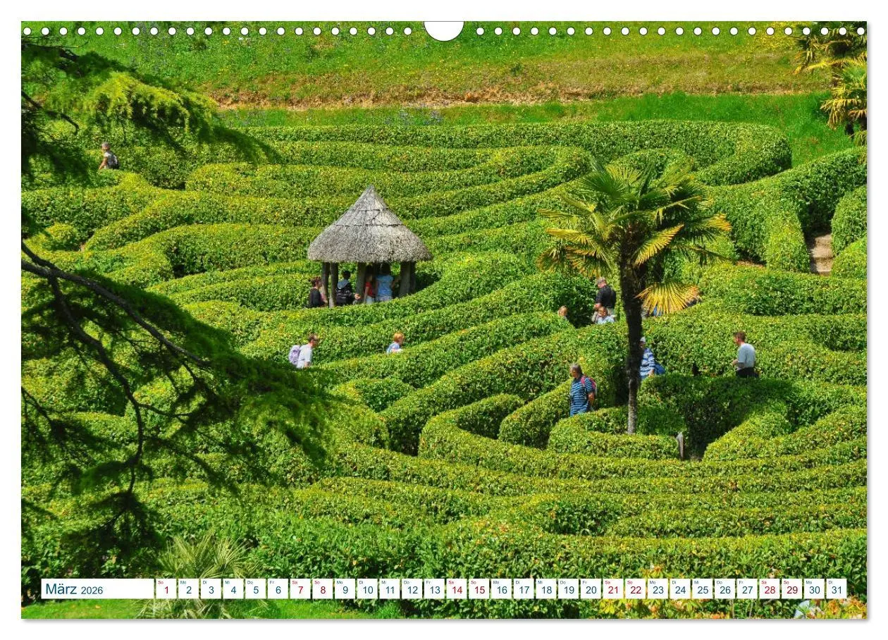 Bild: 9783457531136 | Cornwall &amp; Devon 2026 (Wandkalender 2026 DIN A3 quer), CALVENDO...