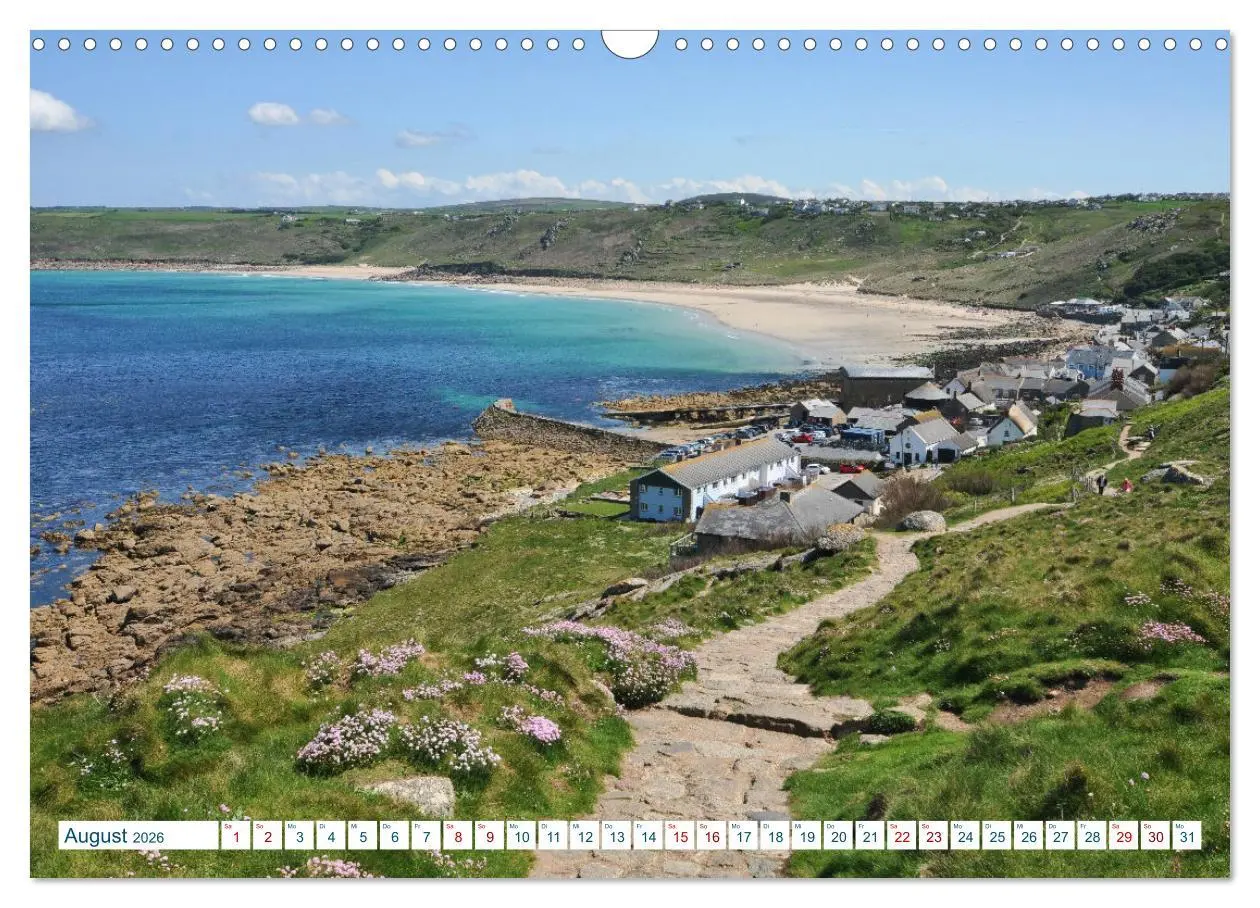 Bild: 9783457531136 | Cornwall &amp; Devon 2026 (Wandkalender 2026 DIN A3 quer), CALVENDO...