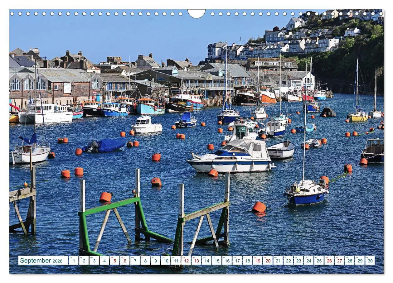 Bild: 9783457531136 | Cornwall &amp; Devon 2026 (Wandkalender 2026 DIN A3 quer), CALVENDO...