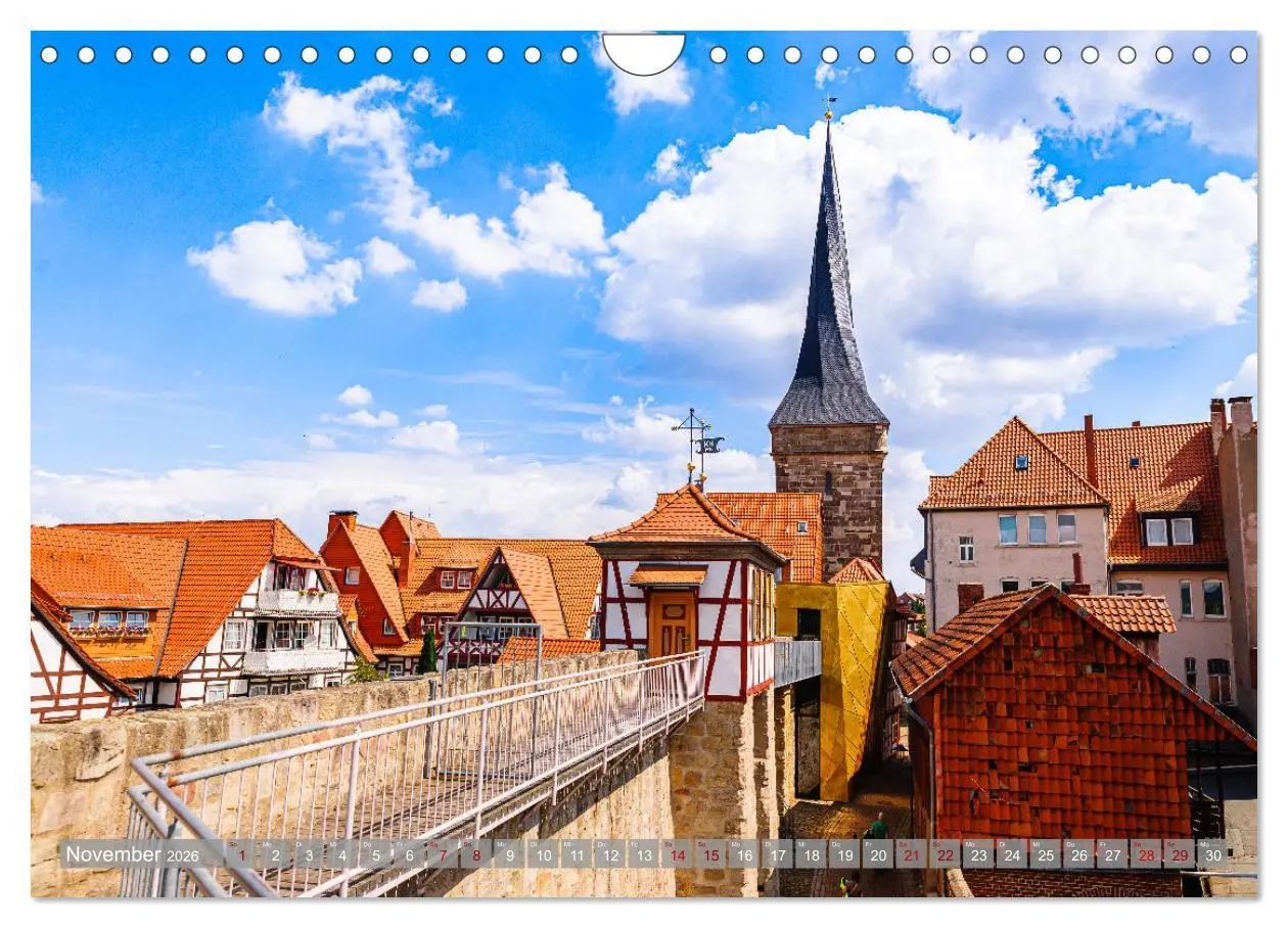 Bild: 9783457911136 | Ein Blick auf Duderstadt (Wandkalender 2026 DIN A4 quer), CALVENDO...