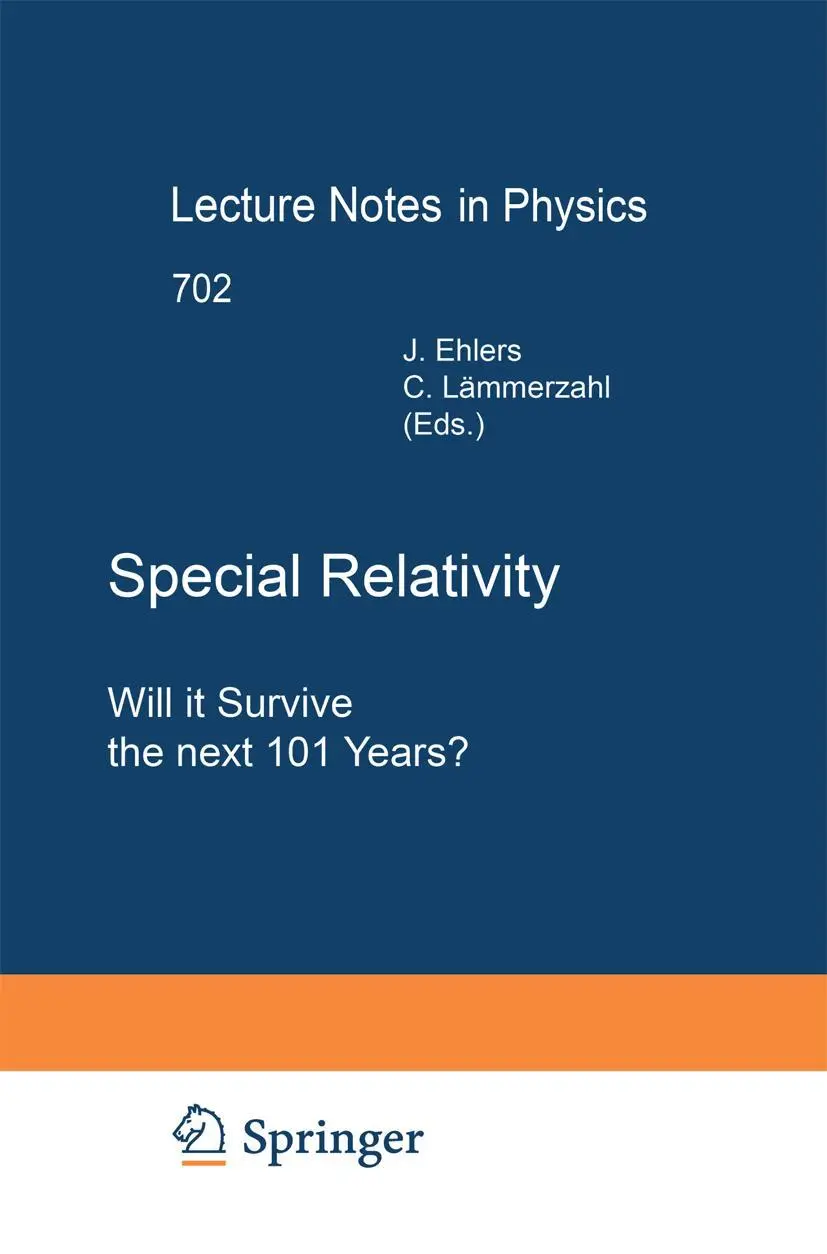 Cover: 9783642421136 | Special Relativity | Will it Survive the Next 101 Years? | Taschenbuch
