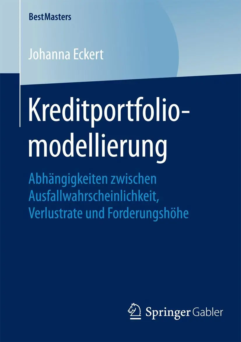 Cover: 9783658121136 | Kreditportfoliomodellierung | Johanna Eckert | Taschenbuch | xi | 2015
