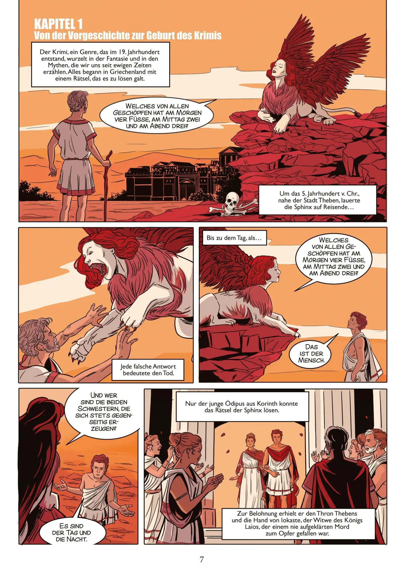 Bild: 9783689501136 | Die Geschichte des Krimis (Graphic Novel) | Claire Caland | Buch
