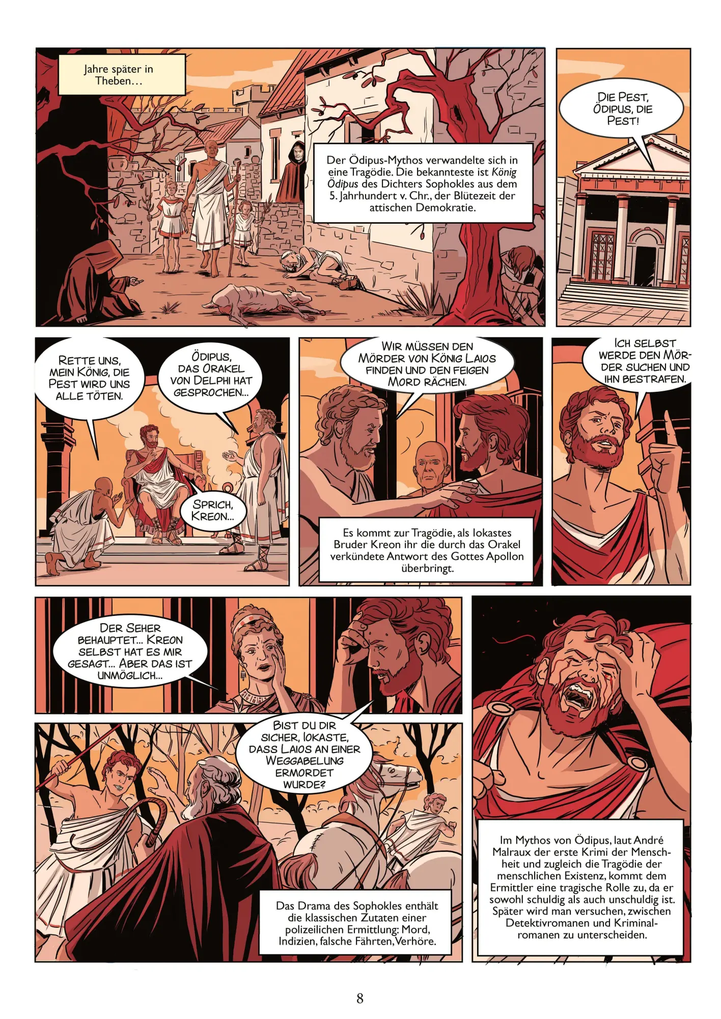Bild: 9783689501136 | Die Geschichte des Krimis (Graphic Novel) | Claire Caland | Buch