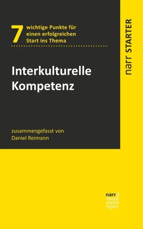 Cover: 9783823381136 | Interkulturelle Kompetenz | Daniel Reimann | Taschenbuch | 90 S.