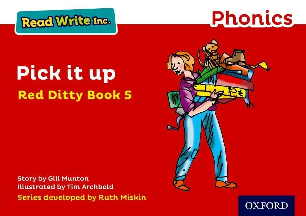 Cover: 9780198371236 | Munton, G: Read Write Inc. Phonics: Red Ditty Book 5 Pick It | Munton