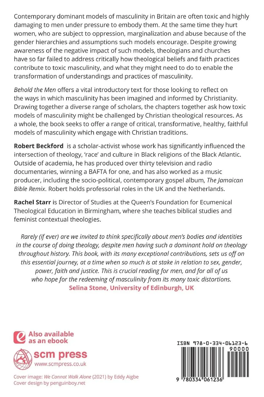 Rückseite: 9780334061236 | Behold the Men | Robert Beckford (u. a.) | Taschenbuch | Englisch