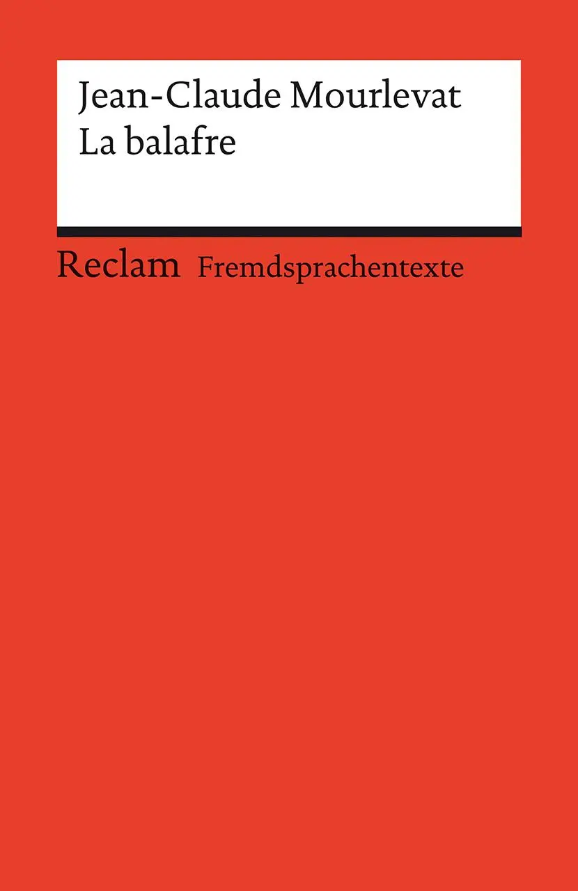 Cover: 9783150141236 | La balafre | Jean-Claude Mourlevat | Taschenbuch | 150 S. | Deutsch