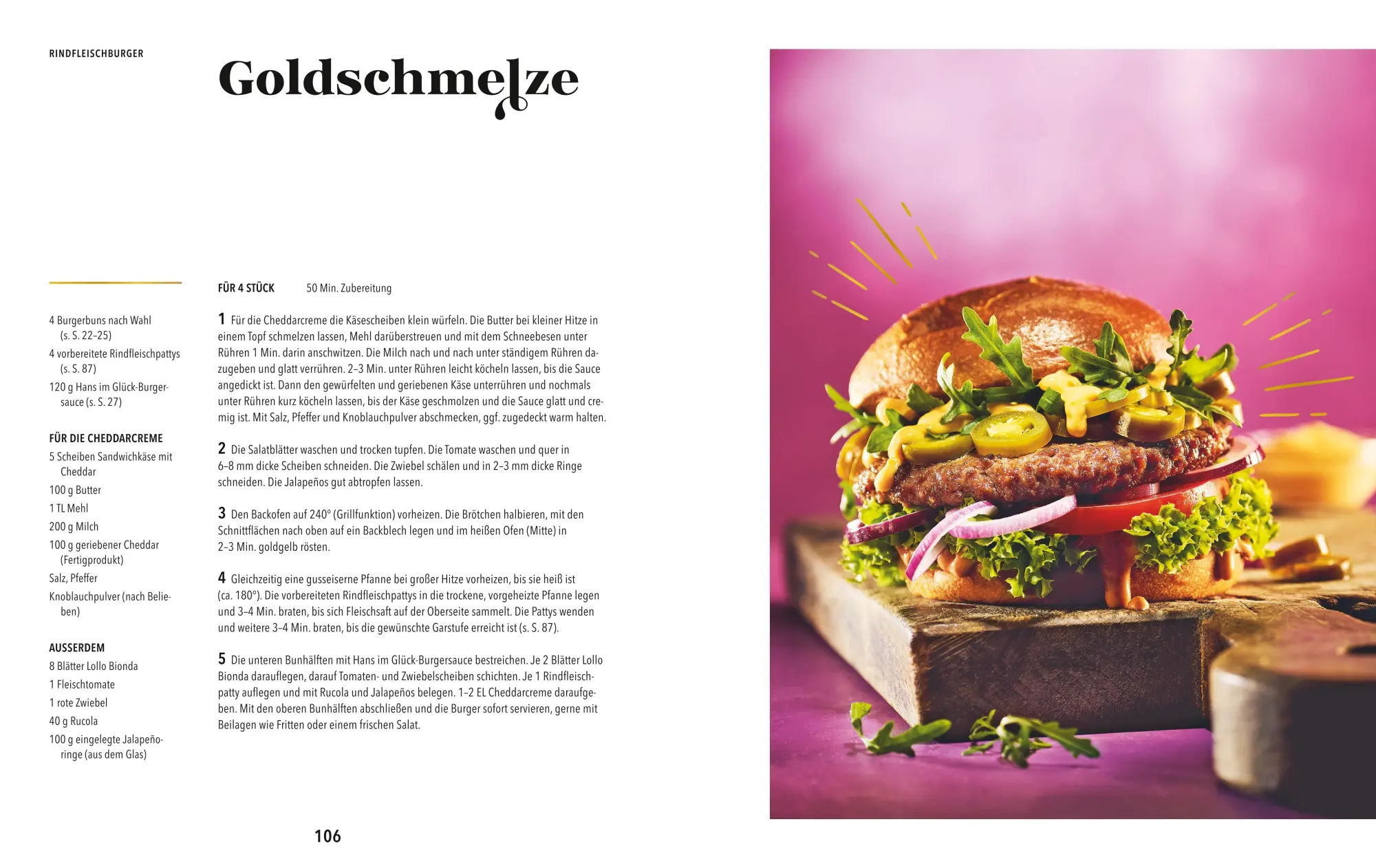 Bild: 9783833891236 | Goldstücke - Die Hans im Glück Burger, Bowls und Drinks | Buch | 2025