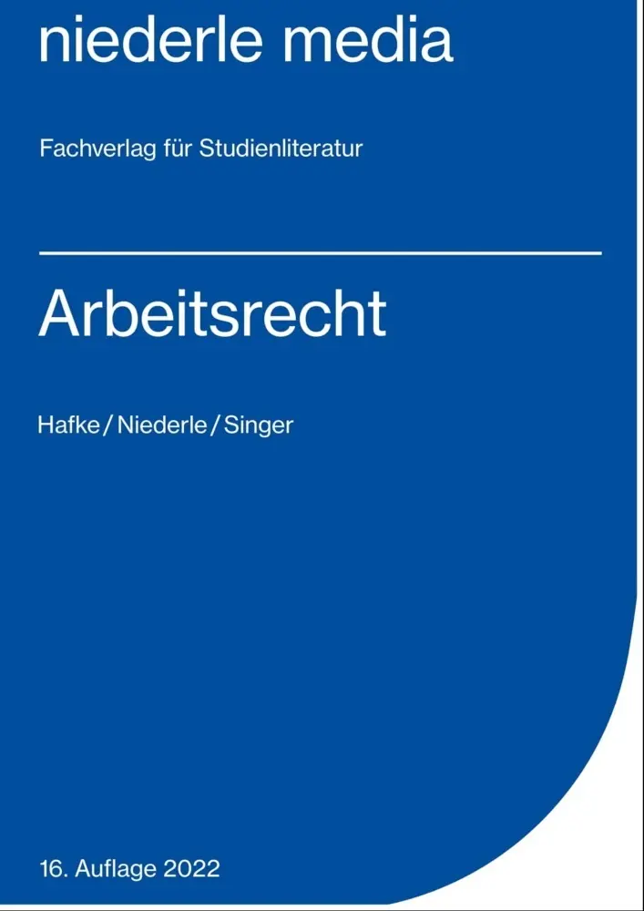 Cover: 9783867241236 | Arbeitsrecht | Bianca Hafke (u. a.) | Taschenbuch | 128 S. | Deutsch