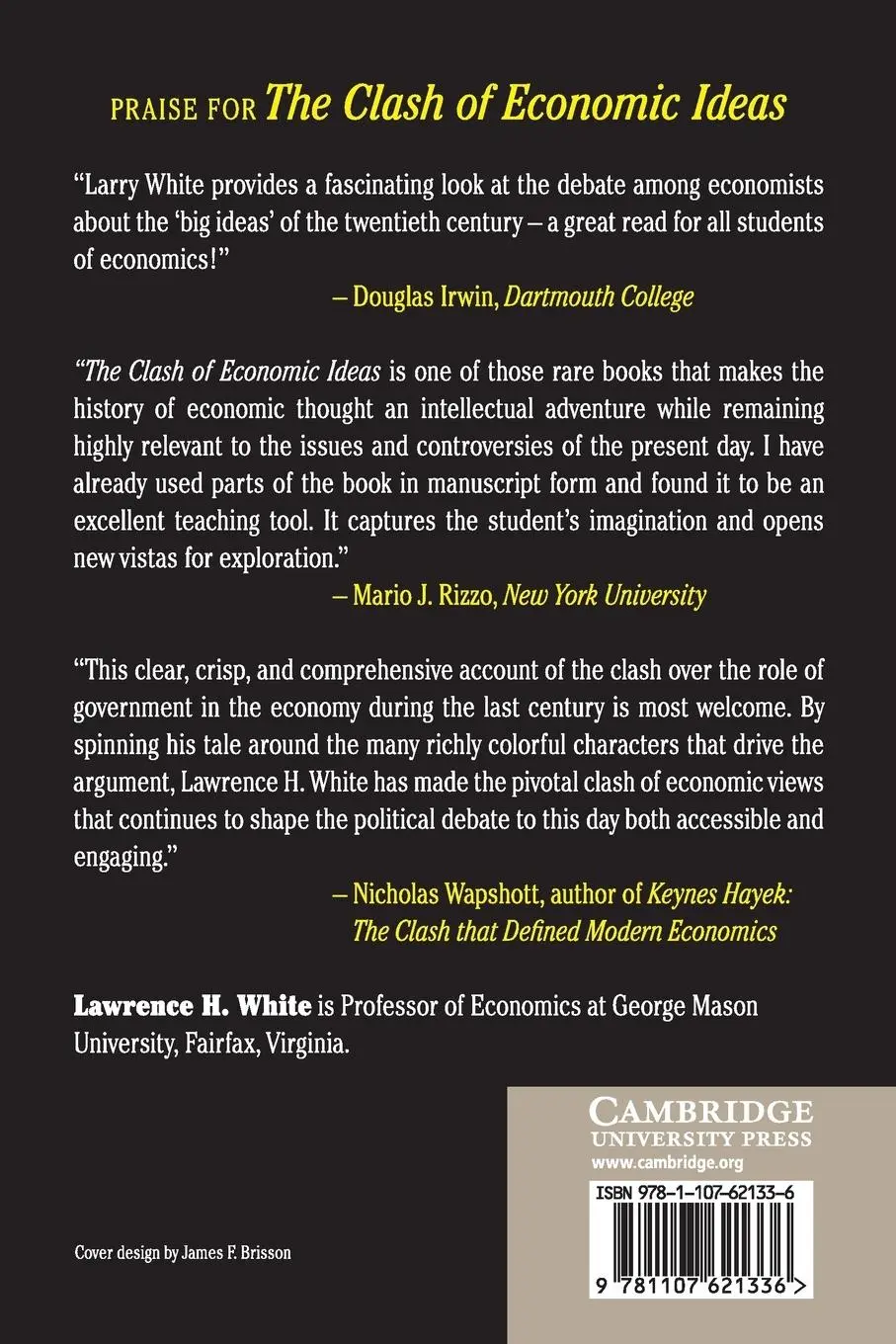 Rückseite: 9781107621336 | The Clash of Economic Ideas | Lawrence H. White | Taschenbuch | 2015