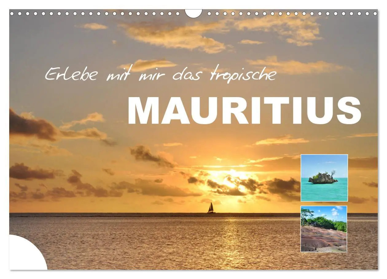 Cover: 9783457681336 | Erlebe mit mir das tropische Mauritius (Wandkalender 2026 DIN A3...
