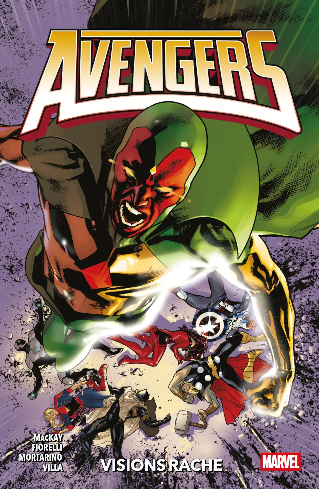 Cover: 9783741641336 | Avengers - Neustart (2. Serie) | Bd. 2: Visions Rache | Mackay (u. a.)