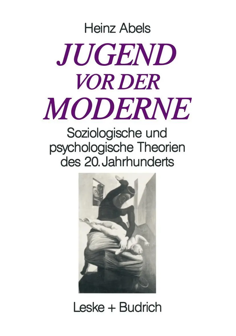 Cover: 9783810011336 | Jugend vor der Moderne | Heinz Abels | Taschenbuch | 601 S. | Deutsch