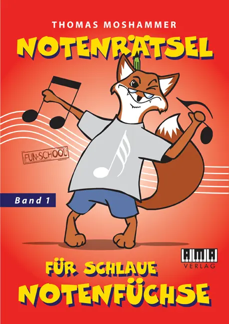 Cover: 9783899221336 | Notenrätsel für schlaue Notenfüchse. Bd.1 | Band 1 | Thomas Moshammer