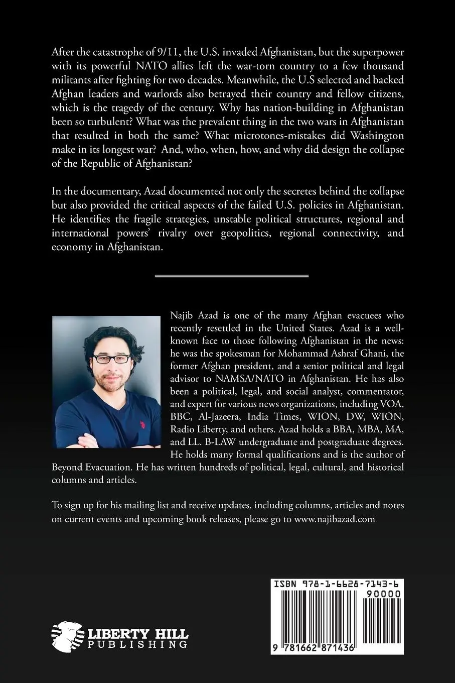 Rückseite: 9781662871436 | Treason | The Engineered Collapse of the Republic of Afghanistan