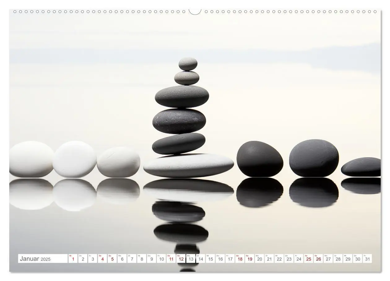 Bild: 9783383871436 | Zen (Wandkalender 2025 DIN A2 quer), CALVENDO Monatskalender | Deutsch