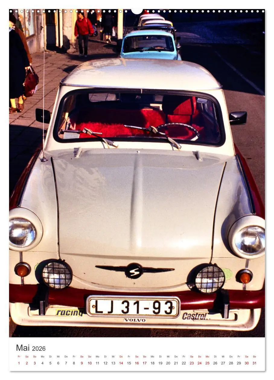 Bild: 9783457291436 | Auto-Land DDR - Trabant und Wartburg (Wandkalender 2026 DIN A2...