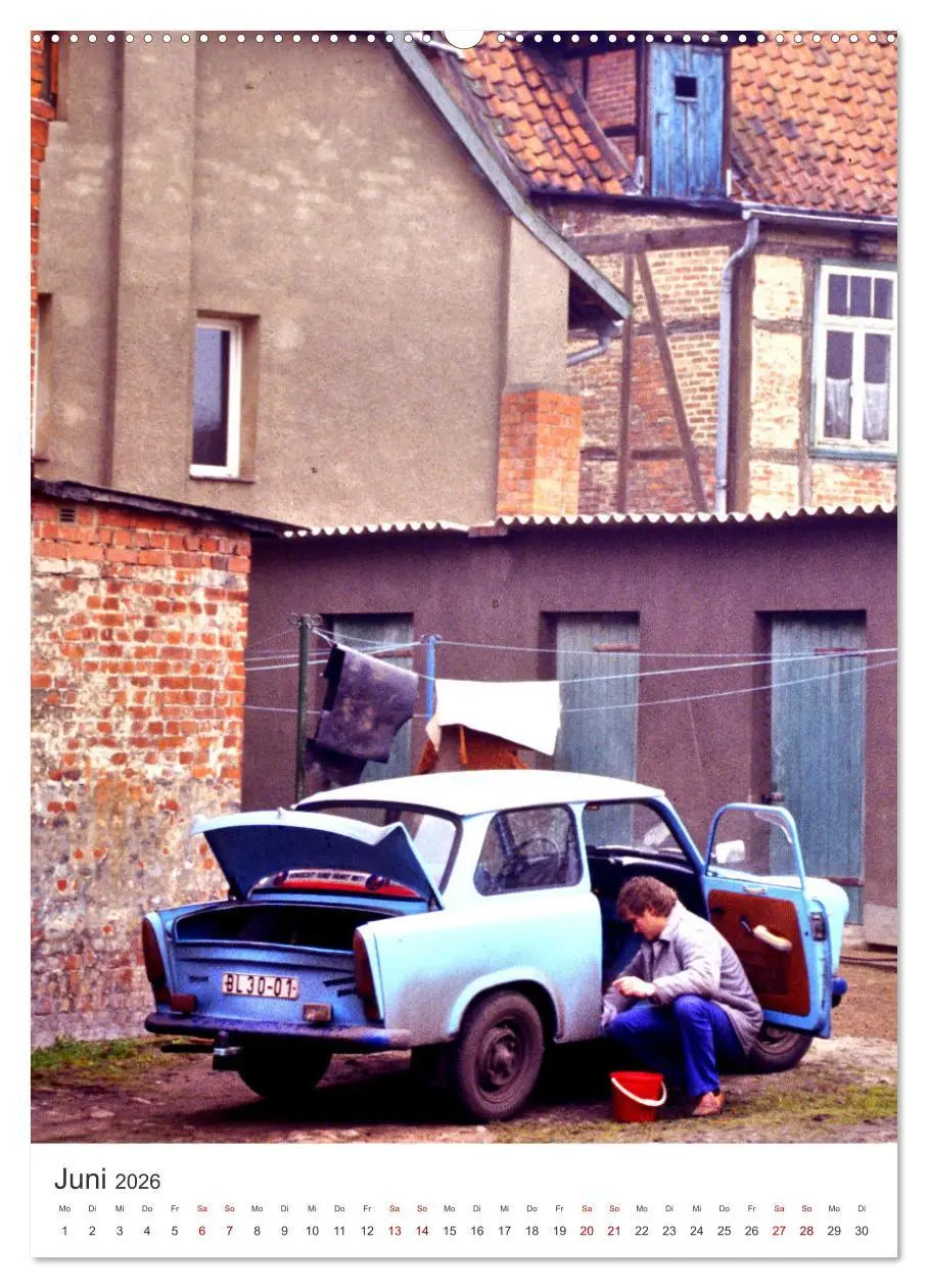 Bild: 9783457291436 | Auto-Land DDR - Trabant und Wartburg (Wandkalender 2026 DIN A2...