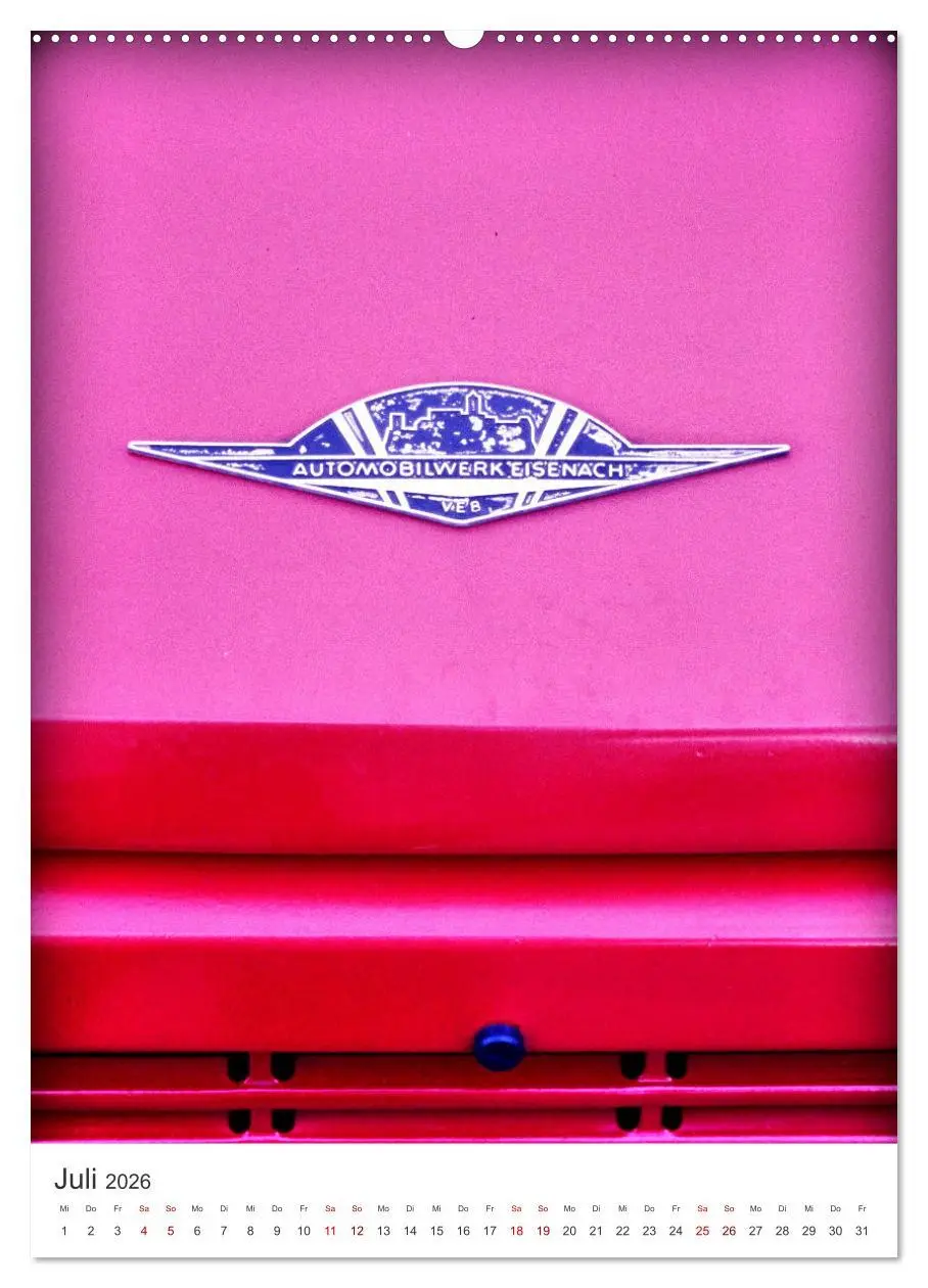 Bild: 9783457291436 | Auto-Land DDR - Trabant und Wartburg (Wandkalender 2026 DIN A2...
