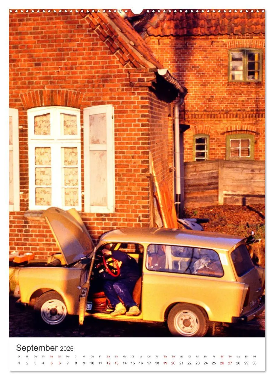 Bild: 9783457291436 | Auto-Land DDR - Trabant und Wartburg (Wandkalender 2026 DIN A2...
