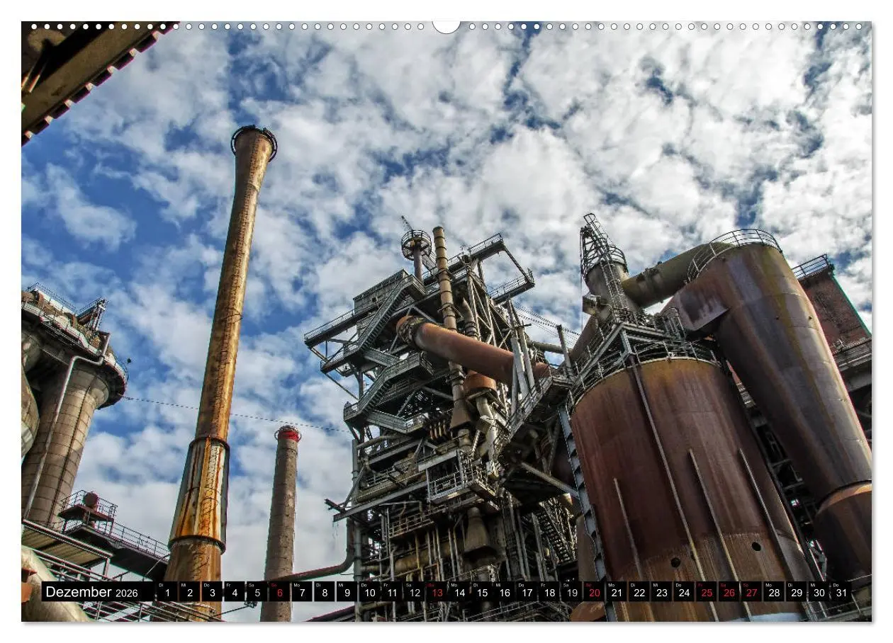 Bild: 9783516211436 | Industrie-Kultur 2026 (Wandkalender 2026 DIN A2 quer), CALVENDO...