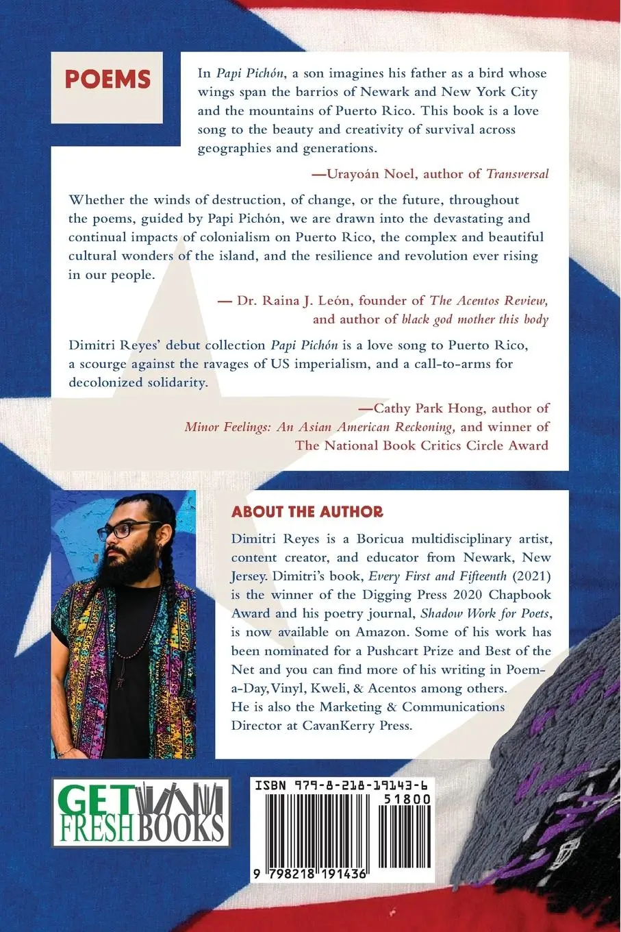 Rückseite: 9798218191436 | Papi Pichón | Dimitri Reyes | Taschenbuch | Englisch | 2023