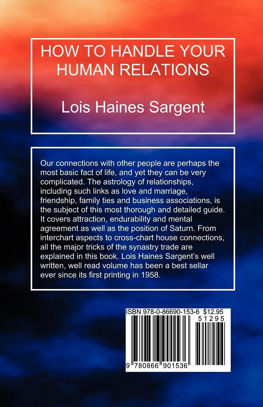 Rückseite: 9780866901536 | How to Handle Your Human Relations | Lois Haines Sargent | Taschenbuch