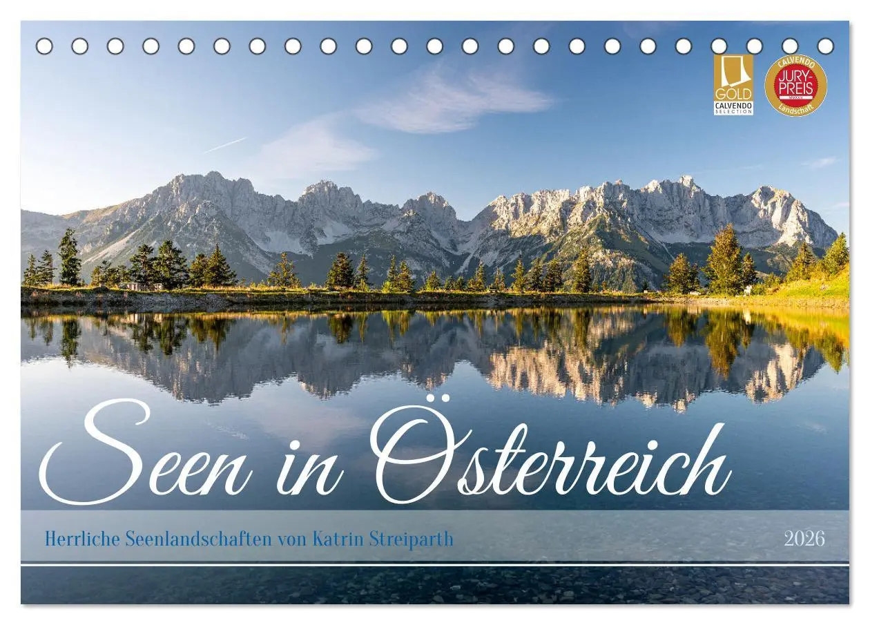 Cover: 9783457281536 | Seen in Österreich (Tischkalender 2026 DIN A5 quer), CALVENDO...