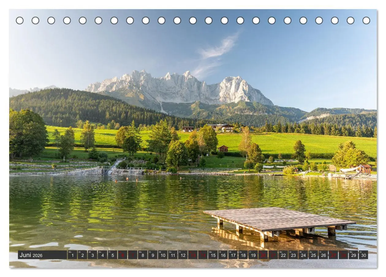 Bild: 9783457281536 | Seen in Österreich (Tischkalender 2026 DIN A5 quer), CALVENDO...