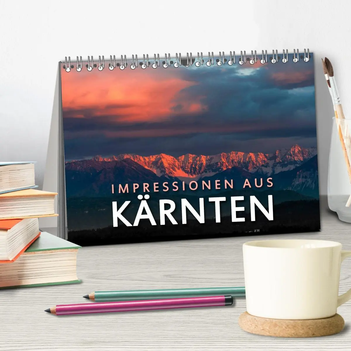 Bild: 9783516131536 | Impressionen aus Kärnten (Tischkalender 2026 DIN A5 quer), CALVENDO...
