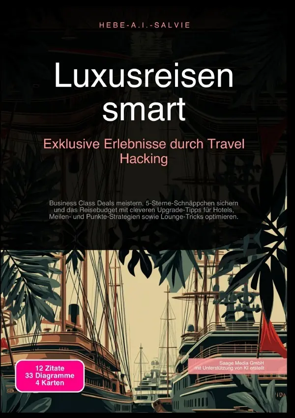 Cover: 9783565191536 | Luxusreisen smart: Exklusive Erlebnisse durch Travel Hacking | Salvie