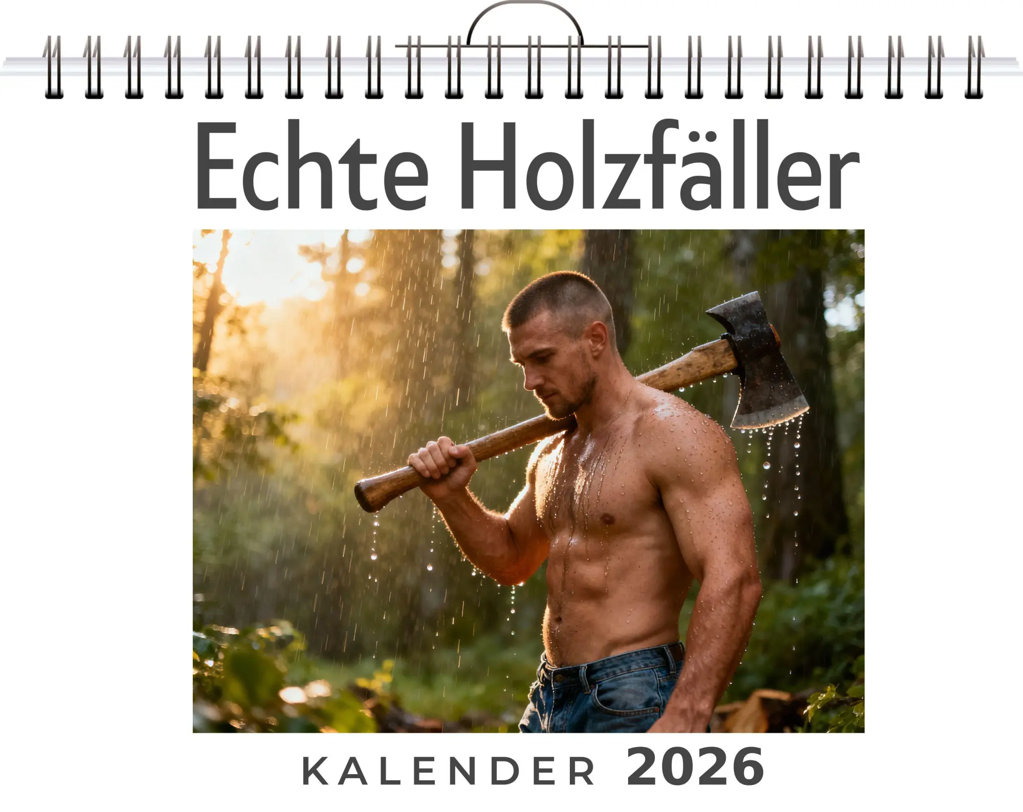 Cover: 9783695331536 | Echte Holzfäller | Charlotte Münch | Kalender | Deutsch | 2026