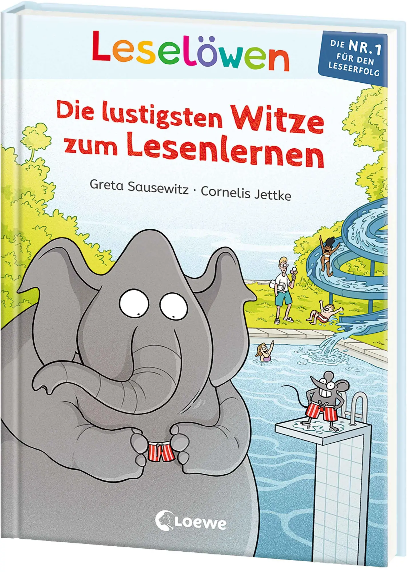 Cover: 9783743221536 | Leselöwen - Die lustigsten Witze zum Lesenlernen | Greta Sausewitz