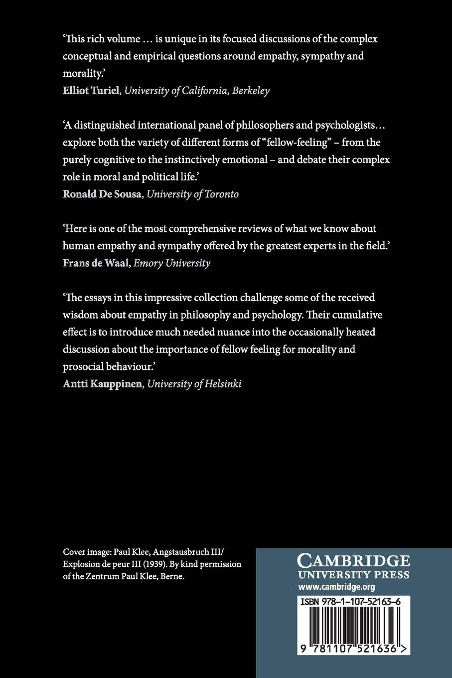 Rückseite: 9781107521636 | Forms of Fellow Feeling | Neil Roughley (u. a.) | Taschenbuch | 2020