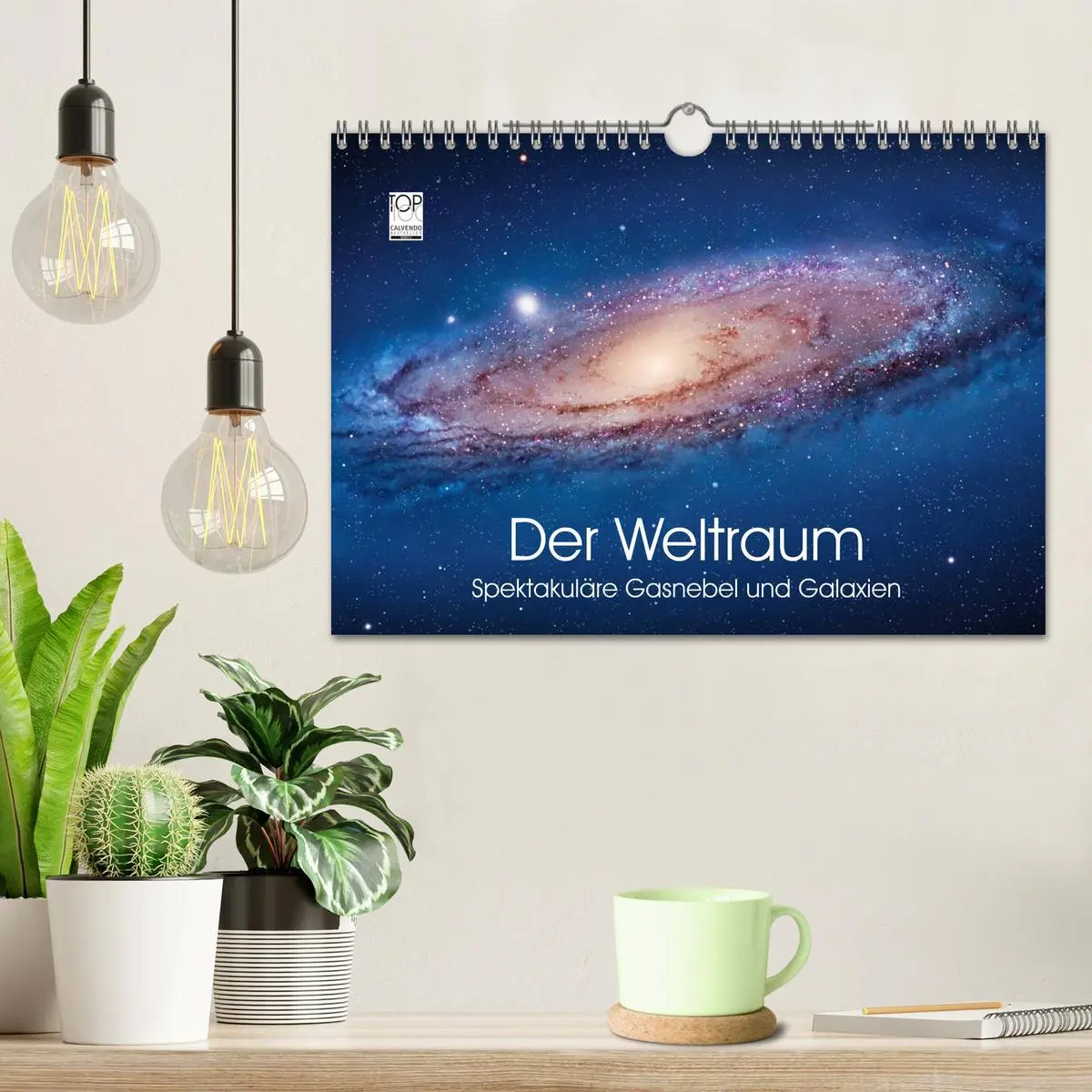 Bild: 9783457961636 | Der Weltraum. Spektakuläre Gasnebel und Galaxien (Wandkalender 2026...