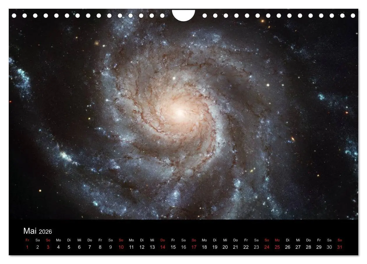 Bild: 9783457961636 | Der Weltraum. Spektakuläre Gasnebel und Galaxien (Wandkalender 2026...