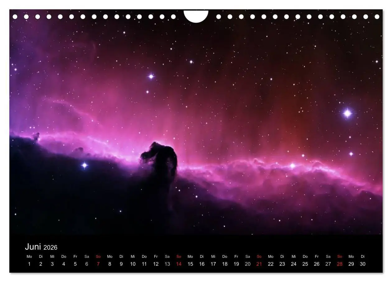 Bild: 9783457961636 | Der Weltraum. Spektakuläre Gasnebel und Galaxien (Wandkalender 2026...