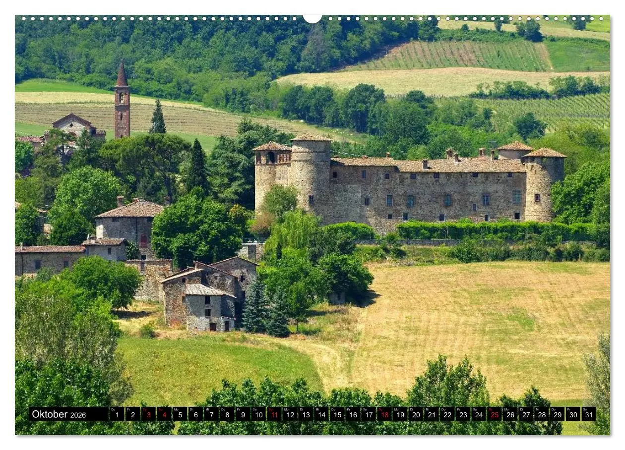 Bild: 9783516121636 | Emilia-Romagna (hochwertiger Premium Wandkalender 2026 DIN A2...