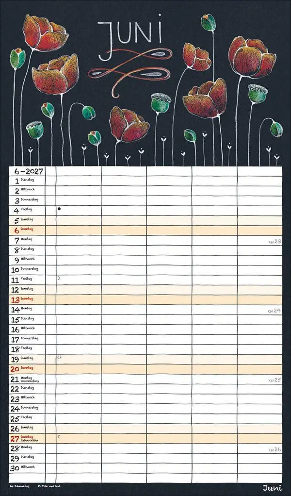 Bild: 9783819301636 | Lovely Chalk Timer 2027 | Verlag Korsch | Kalender | 14 S. | Deutsch