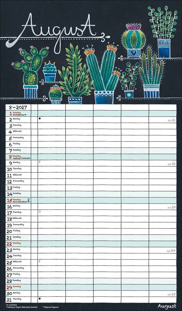 Bild: 9783819301636 | Lovely Chalk Timer 2027 | Verlag Korsch | Kalender | 14 S. | Deutsch