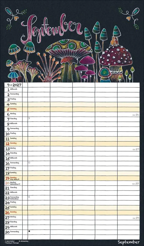 Bild: 9783819301636 | Lovely Chalk Timer 2027 | Verlag Korsch | Kalender | 14 S. | Deutsch