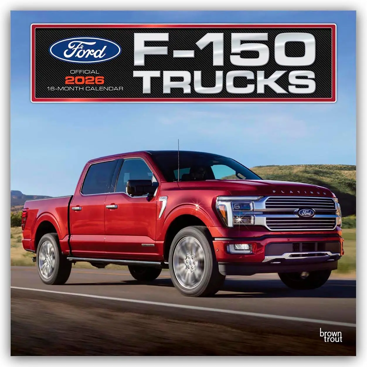 Cover: 9798330701636 | Ford F-150 Trucks 2026 - 16-Monatskalender | Browntrout Publishers