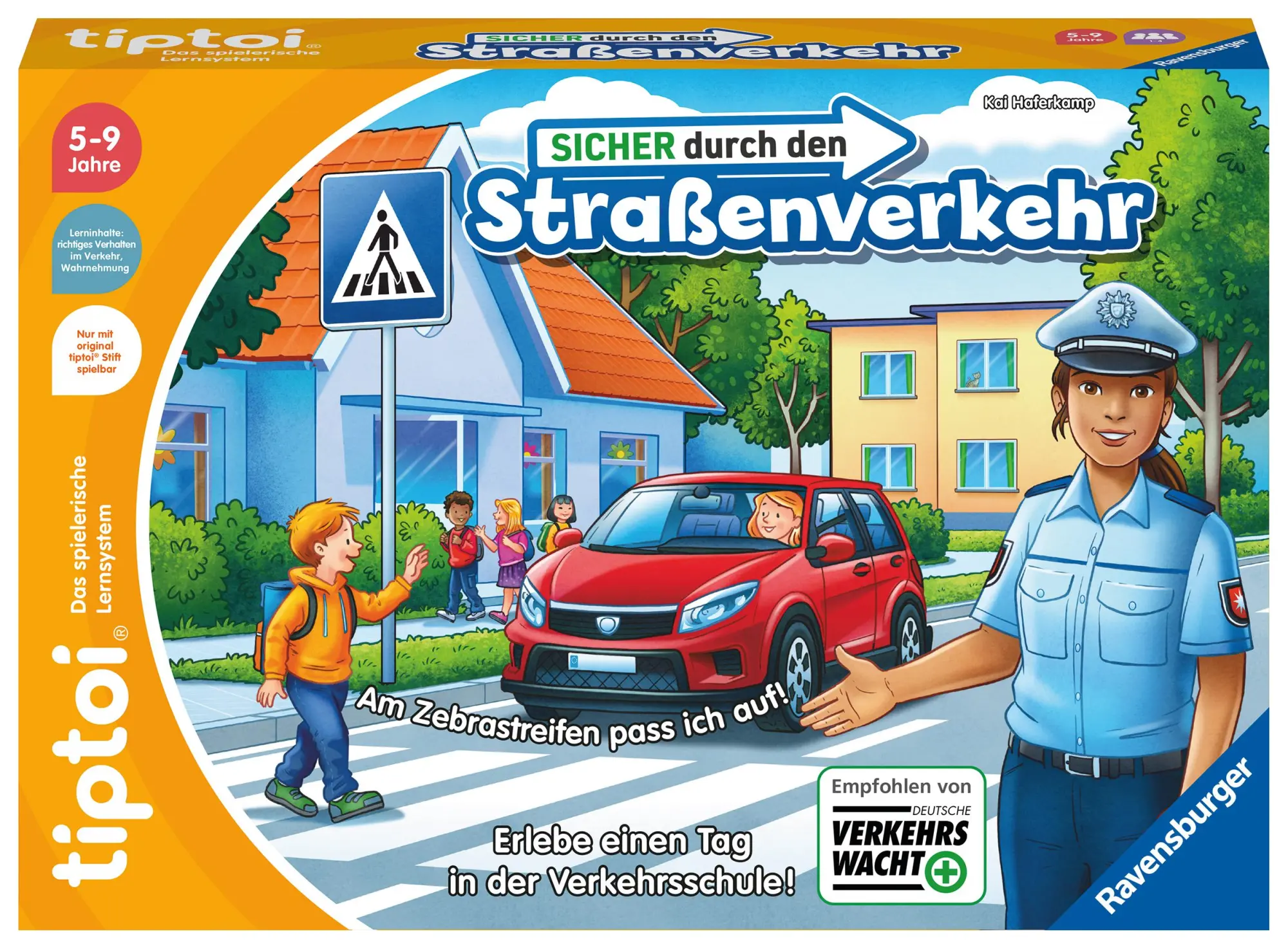 Cover: 4005556001736 | tiptoi® Sicher durch den Straßenverkehr - ab 5 Jahre | Kai Haferkamp