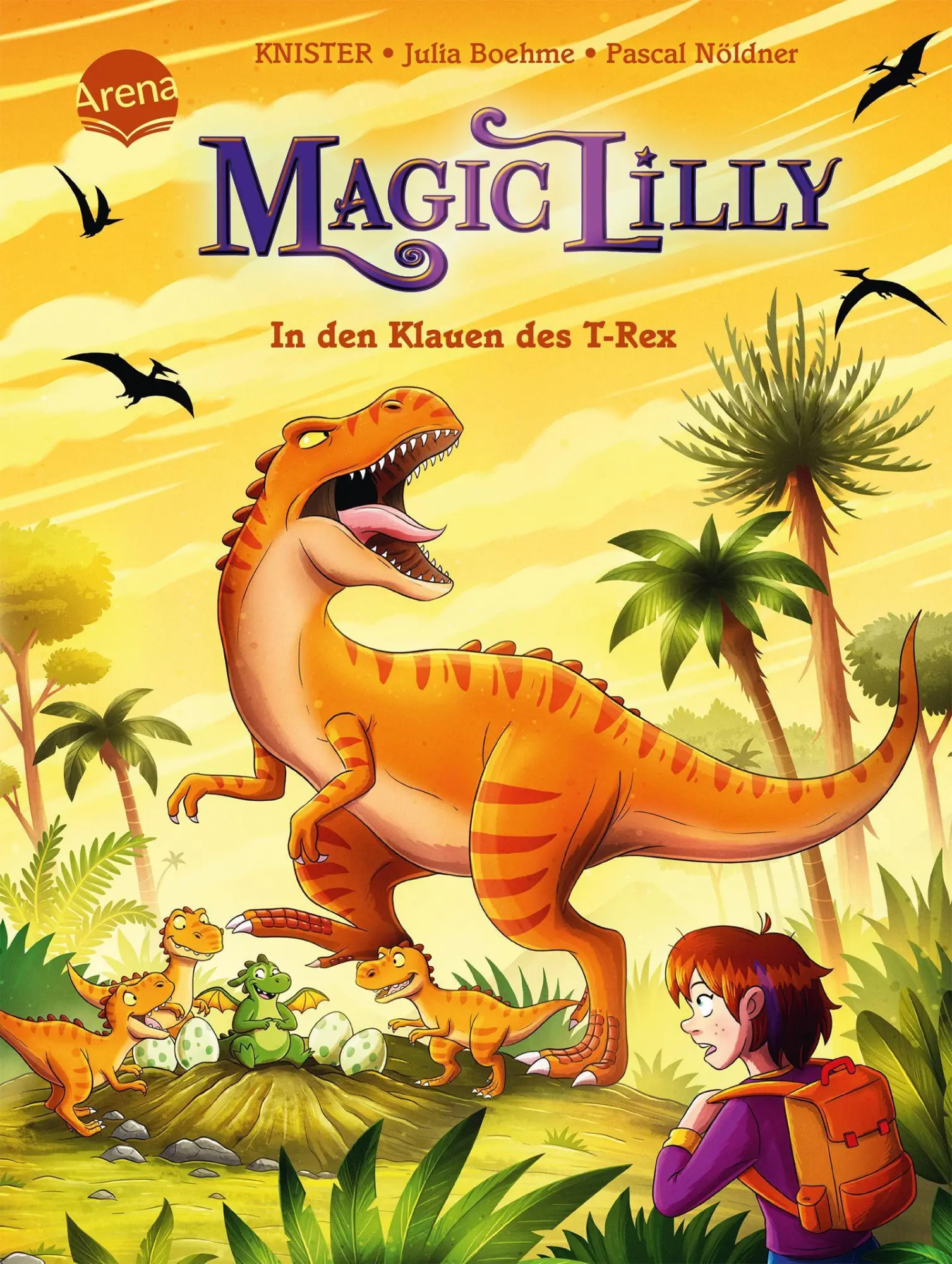 Cover: 9783401721736 | "Magic Lilly" (4). In den Klauen des T-Rex | Julia Boehme (u. a.)