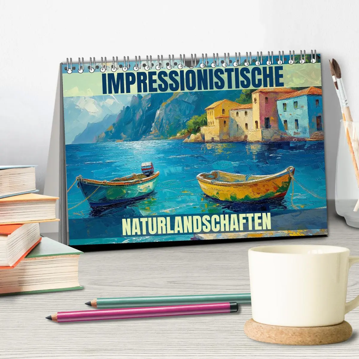 Bild: 9783457401736 | Impressionistische Naturlandschaften (Tischkalender 2026 DIN A5...