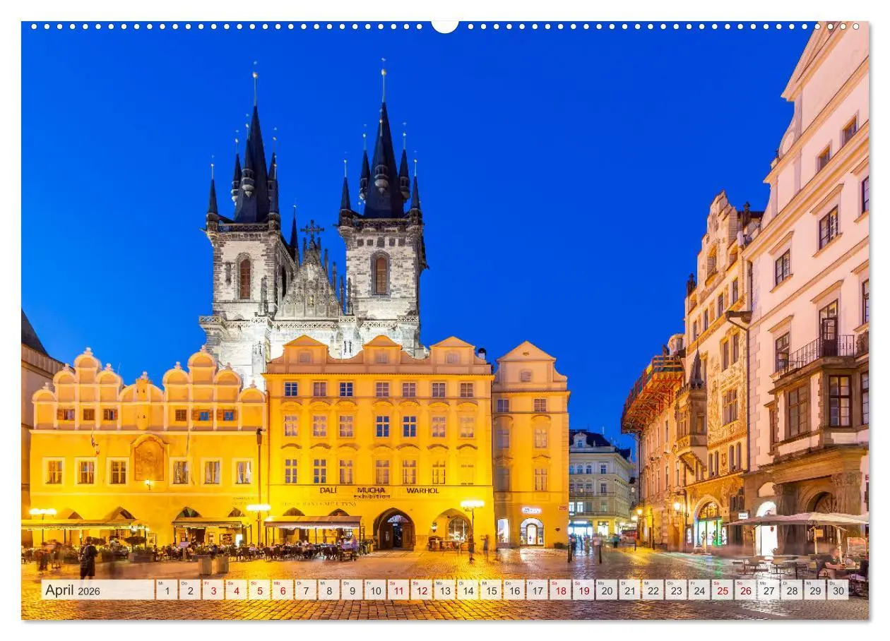 Bild: 9783457571736 | PRAG Impressionen bei Tag und Nacht (Wandkalender 2026 DIN A2...