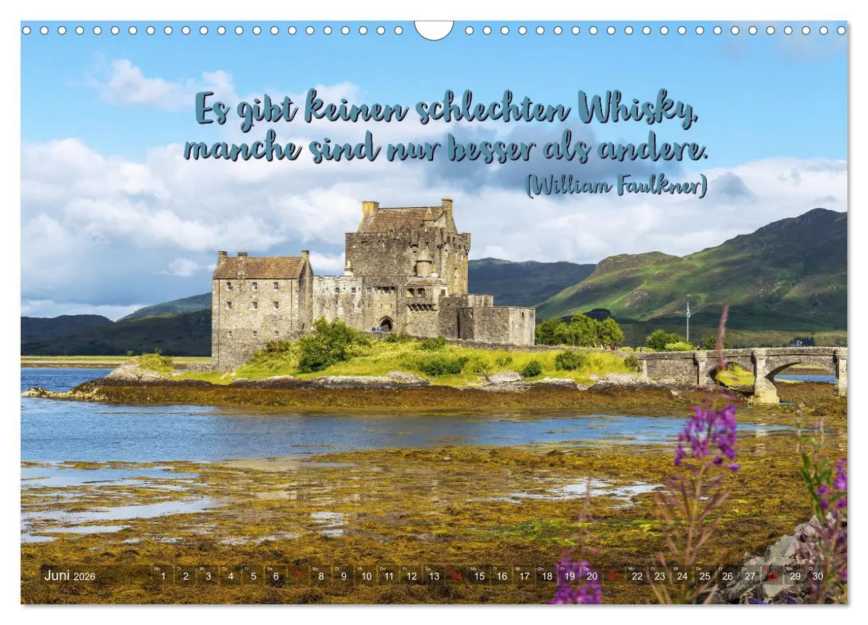Bild: 9783457641736 | Whisky-Sprüche (Wandkalender 2026 DIN A3 quer), CALVENDO...
