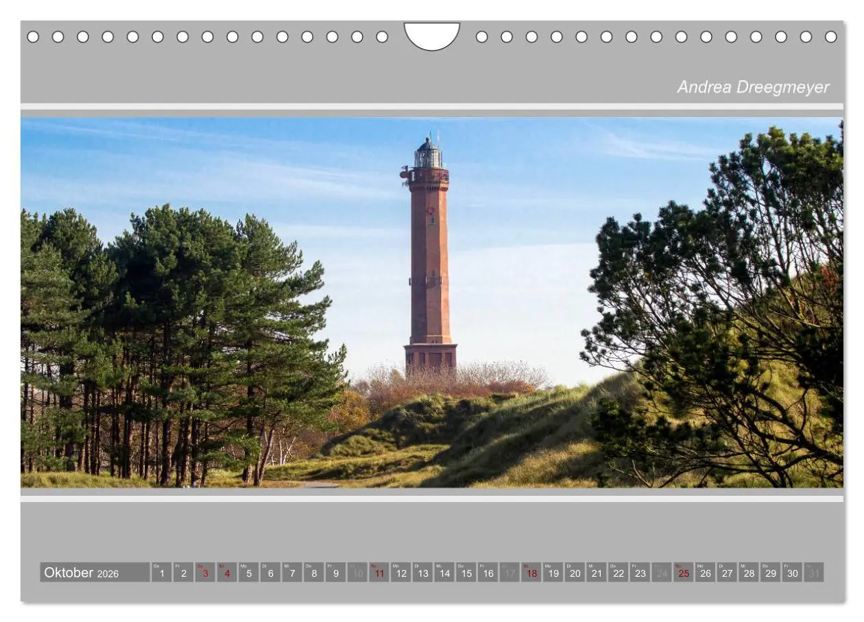 Bild: 9783457881736 | Norderney-Panorama (Wandkalender 2026 DIN A4 quer), CALVENDO...